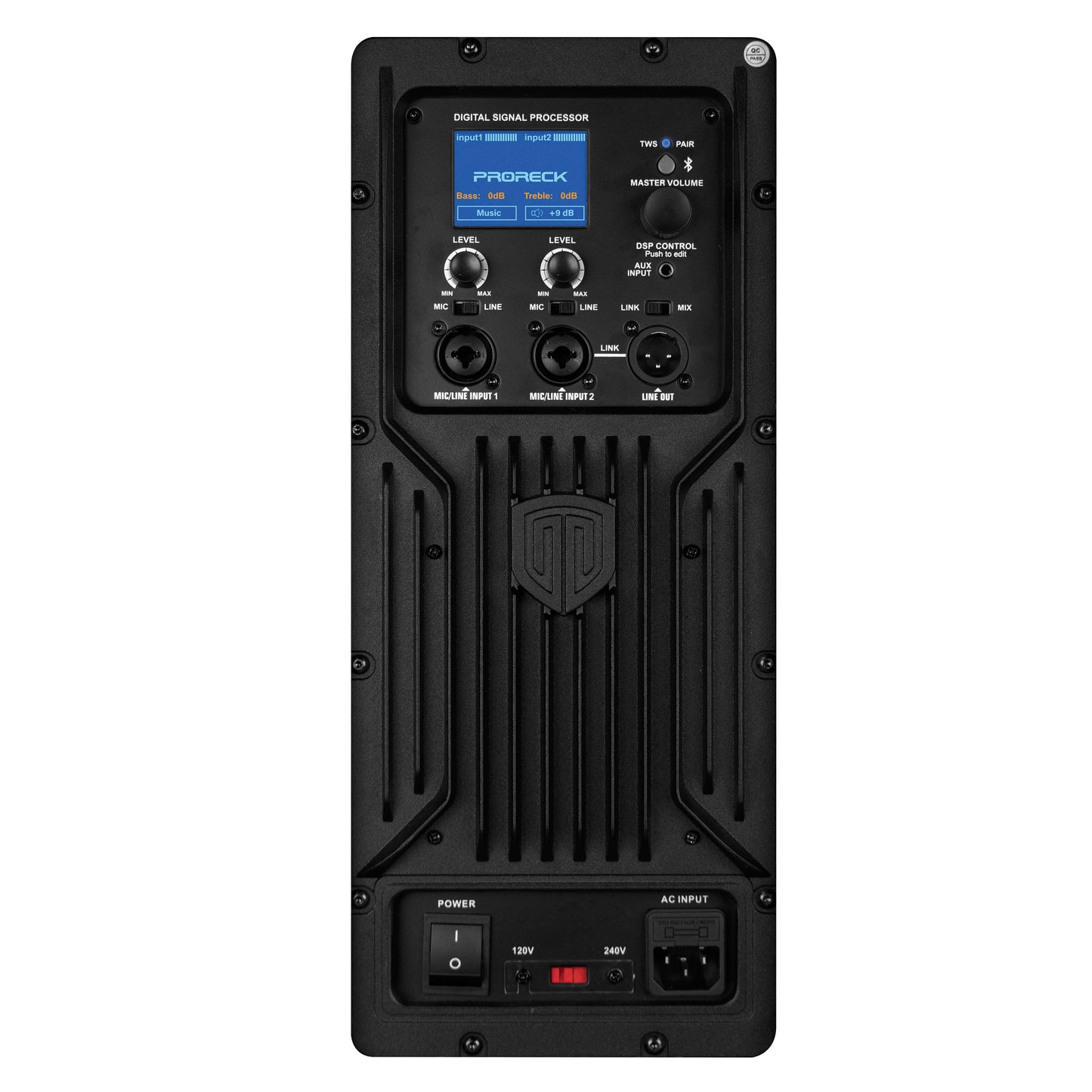 PRORECK Professional Active Speaker Amplifier Module Class D 1*500W 8-Ohm for Full Range Speaker amplifier