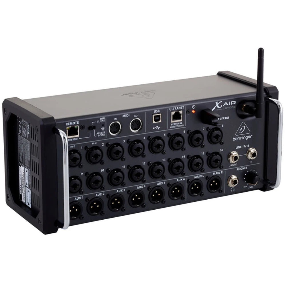 Behringer X Air XR18 Audio Mixer Console 18-channel Tablet-Controlled Digital Mixer