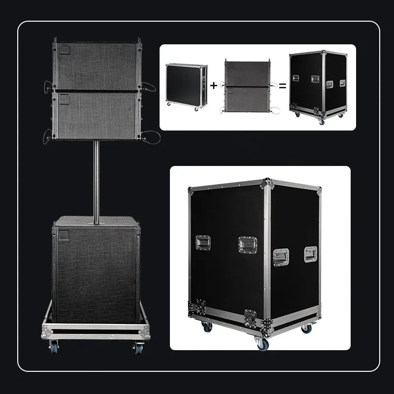【Best-selling】Outdoor Concert Stage Active Line Array Speakers
