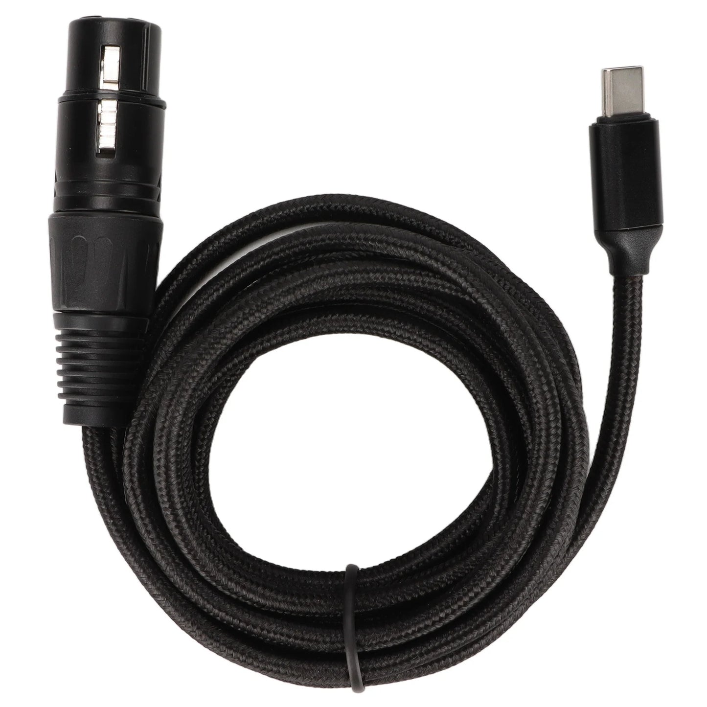 Recording Line USB C to XLR Female Cable Low Noise HIFI Plug and Play USB C Microphone Cable for Windows USB C Microphone Cable