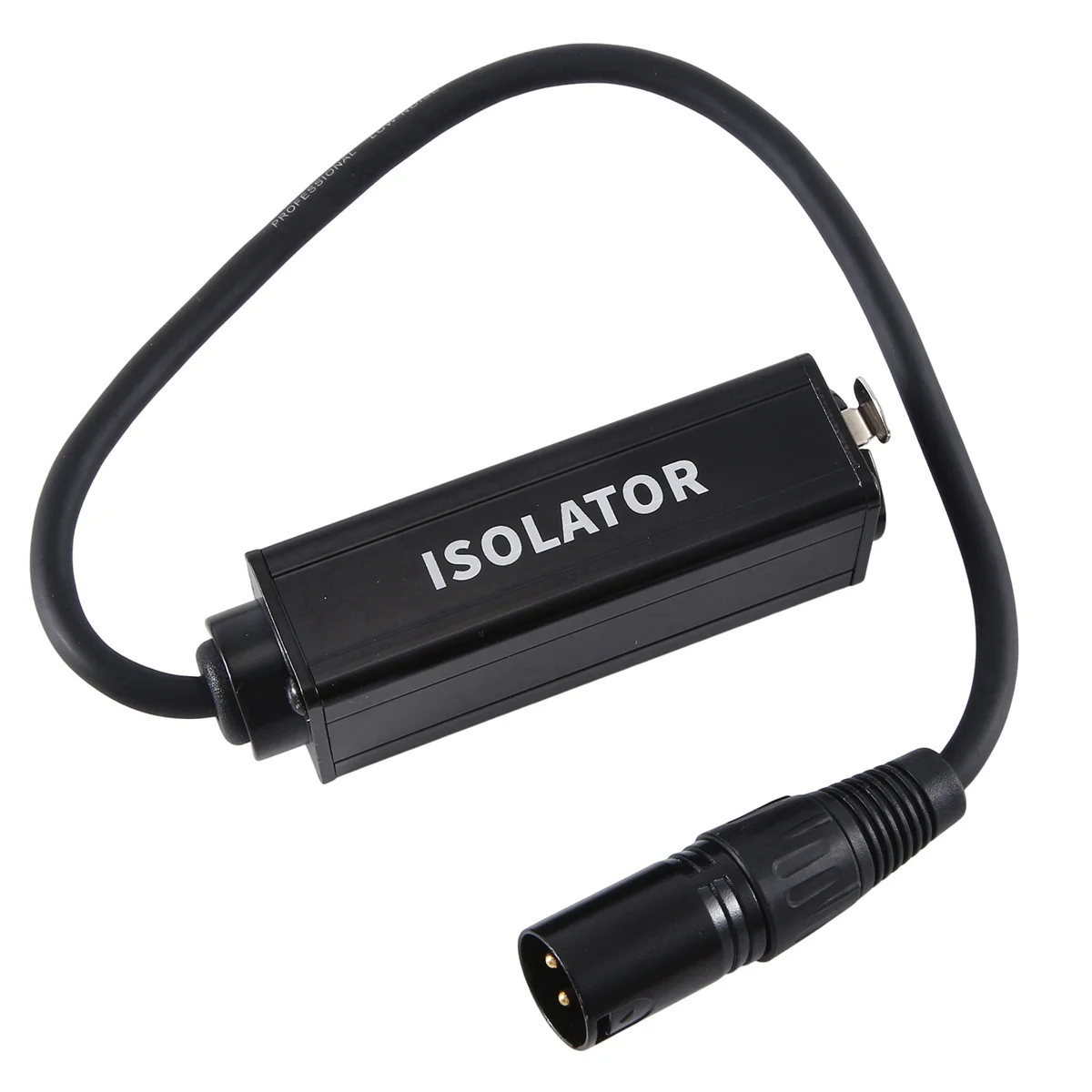 Audio Cable Isolator XLR Eliminates Noise Ground Loop Audio Isolator Current Sound Eliminates Noise, Female to Male XY