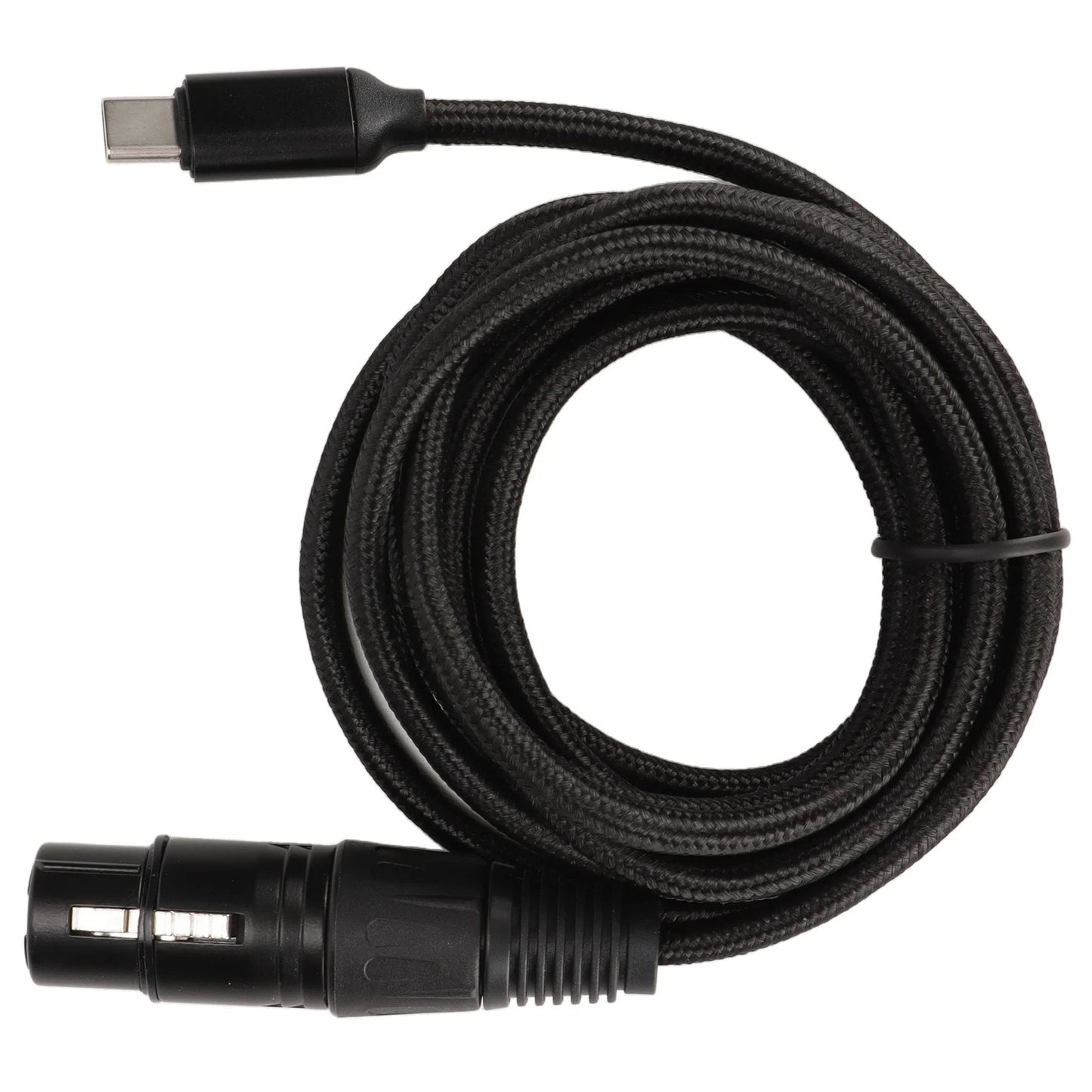 Recording Line USB C to XLR Female Cable Low Noise HIFI Plug and Play USB C Microphone Cable for Windows USB C Microphone Cable