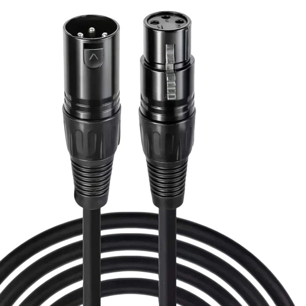 XLR Balanced Audio Cable,Microphone XLR Male to Female Audio Cable,3-Pin XLR Microphone Cable for Microphones,Preambles,Speaker