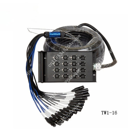 8-32 Channel 30M XLR Snake Cable Multi-Core Audio Stage Box for Live Sound Recording Studio
