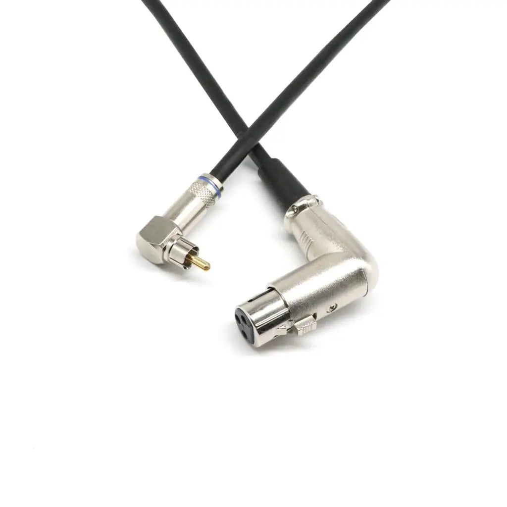 XLR to RCA Converter Premium 1ft Audio Cable Shielded for Mixing Console Speaker Amplifier Equipment