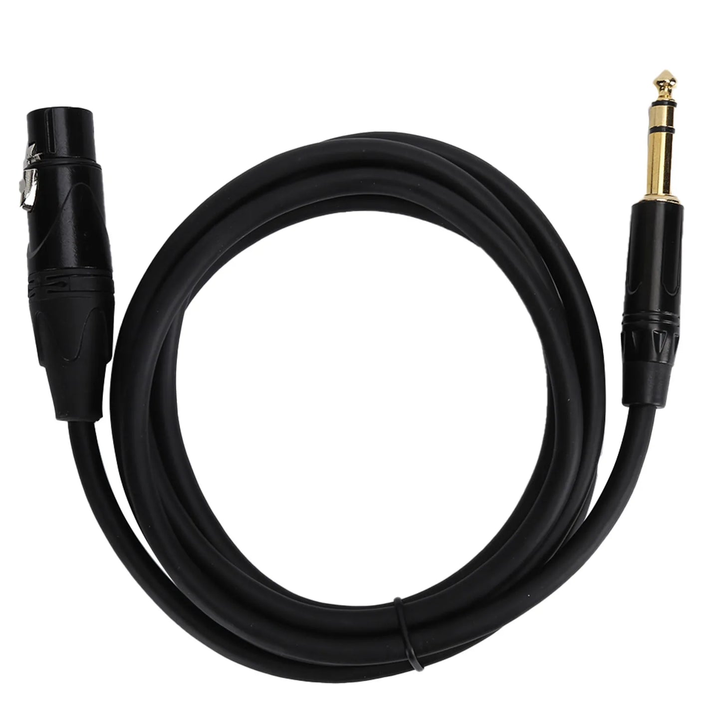 JORINDO XLR Female to 1/4in 6.35mm Jack Balanced Signal Interconnect Cable Microphone Cord XLR Patch Cable