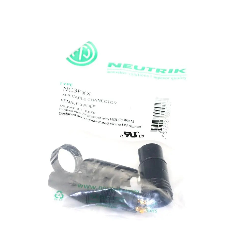 60PCS NEUTRIK xlr plug connector 30PCS NC3MXX Male or 30PCS NC3FXX femelle Un ensemble 3 pin XLR Connecteur for DIY xlr  cable