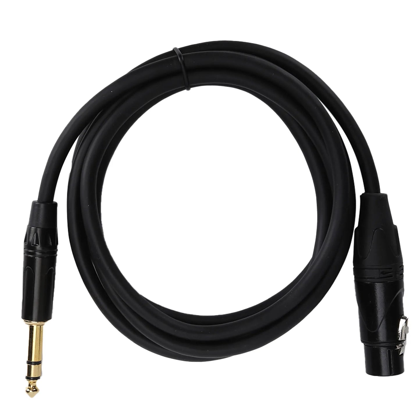 JORINDO XLR Female to 1/4in 6.35mm Jack Balanced Signal Interconnect Cable Microphone Cord XLR Patch Cable