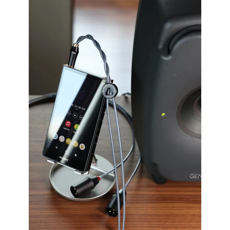 BC44XLR 4.4mm Balanced Input To XLR 3Pin Output Shielding Signal Cable Double Shielded Coaxial Structure