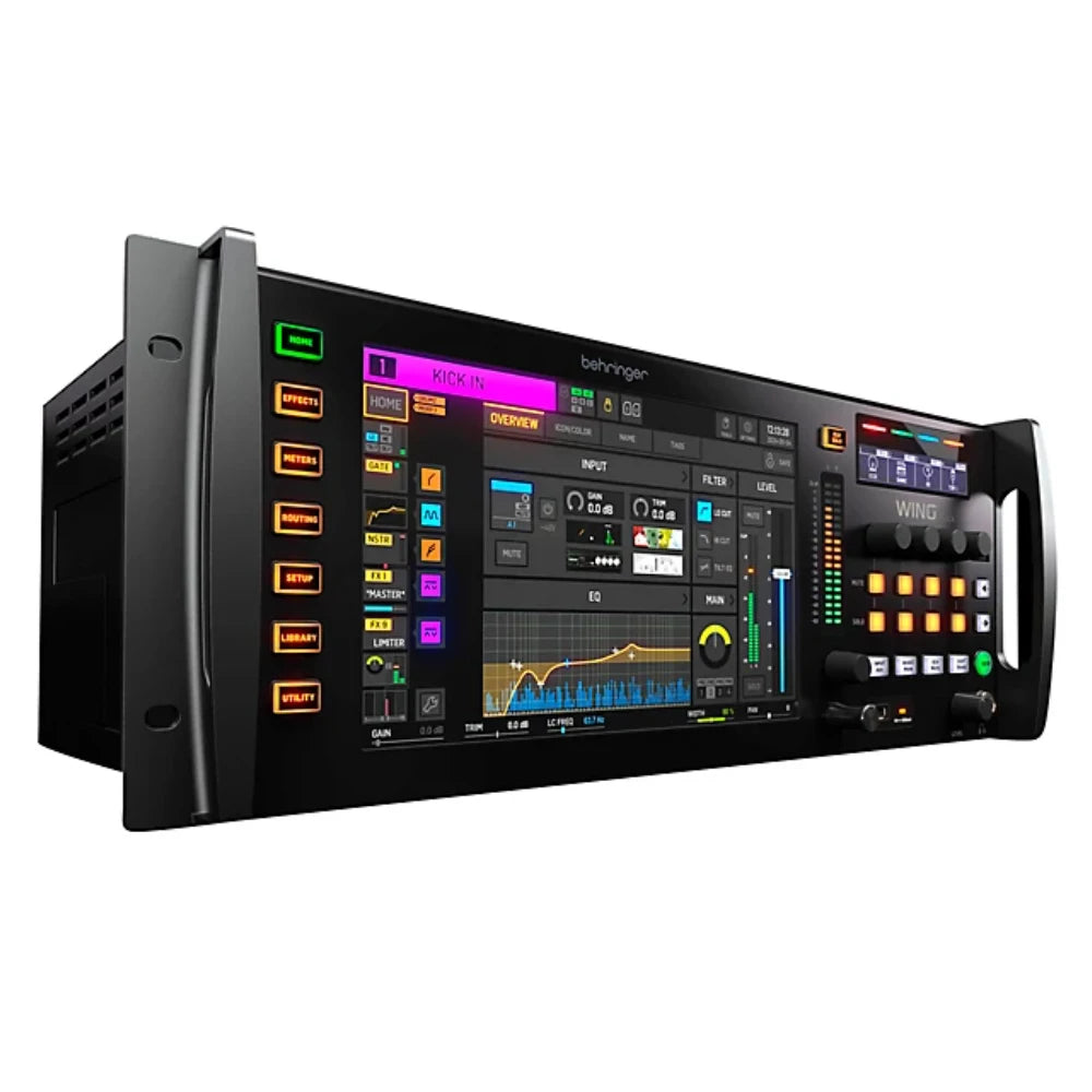 Behringer WING RACK Rackmount 48-Channel Digital Mixing Engine With 24 Midas PRO Preamps For Stage Audio Sound System