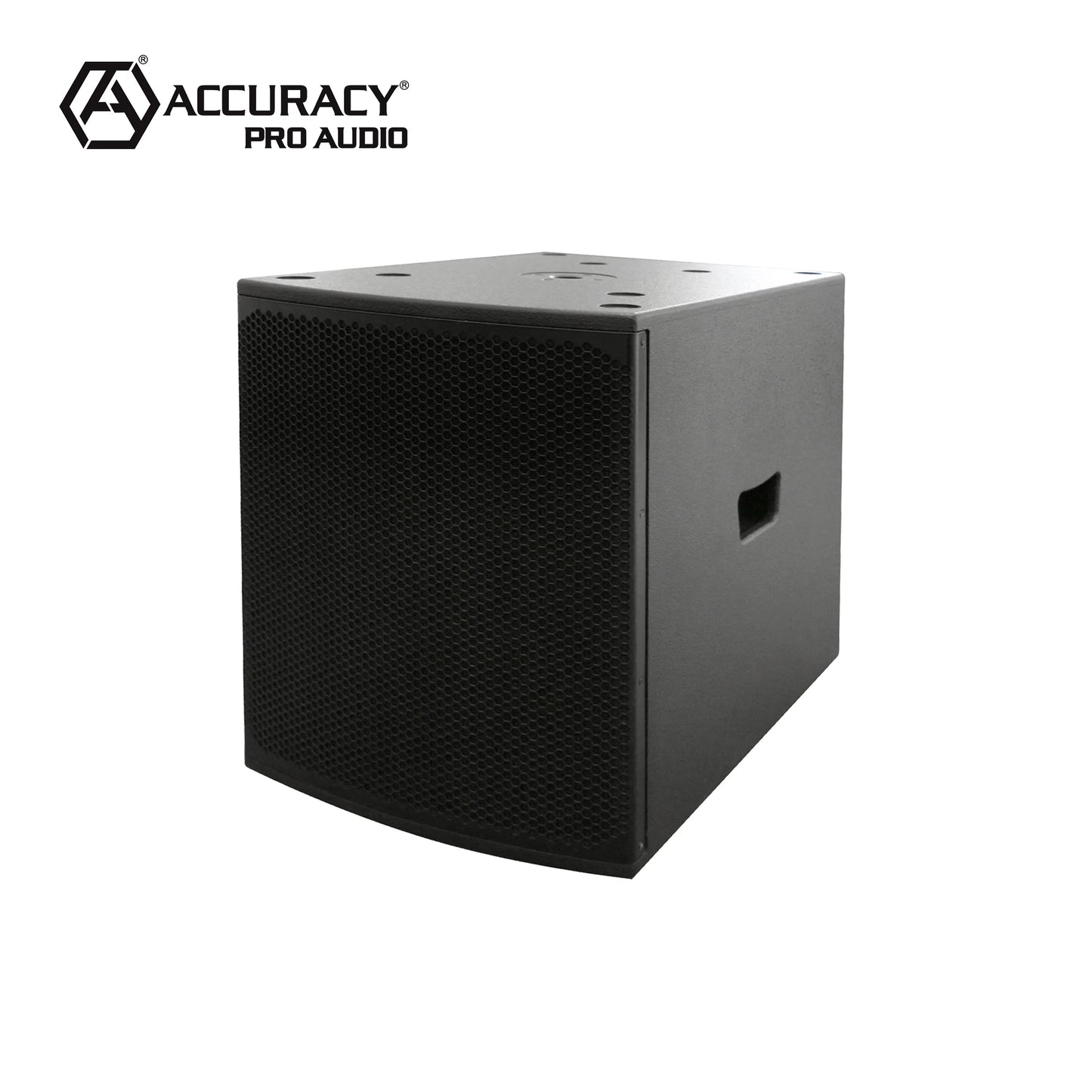 Accuracy Pro Audio WHN15APS1 15 Inch Active Wooden Class H Amplifier Box Professional Audio 15" Powered Subwoofers Speakers