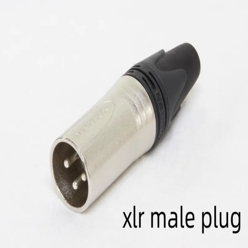 50PCS xlr plug connector 25PCS MXX Male or 25PCS 3FXX femelle Un ensemble 3 pin XLR Connecteur for DIY xlr cable