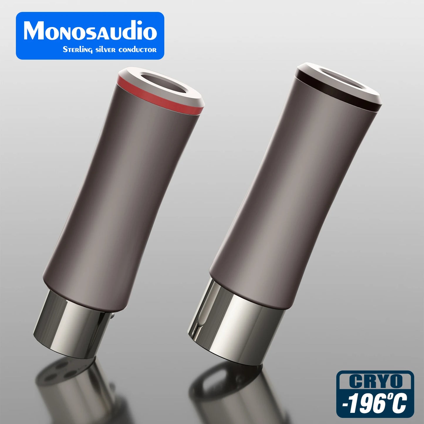 Pure Silver 3pin XLR Plug Monosaudio Connector 3PIN XLR Jack XMF711AG Hifi Audio MIC Cable Balance Connector Plug