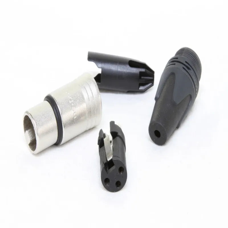 50PCS xlr plug connector 25PCS MXX Male or 25PCS 3FXX femelle Un ensemble 3 pin XLR Connecteur for DIY xlr cable