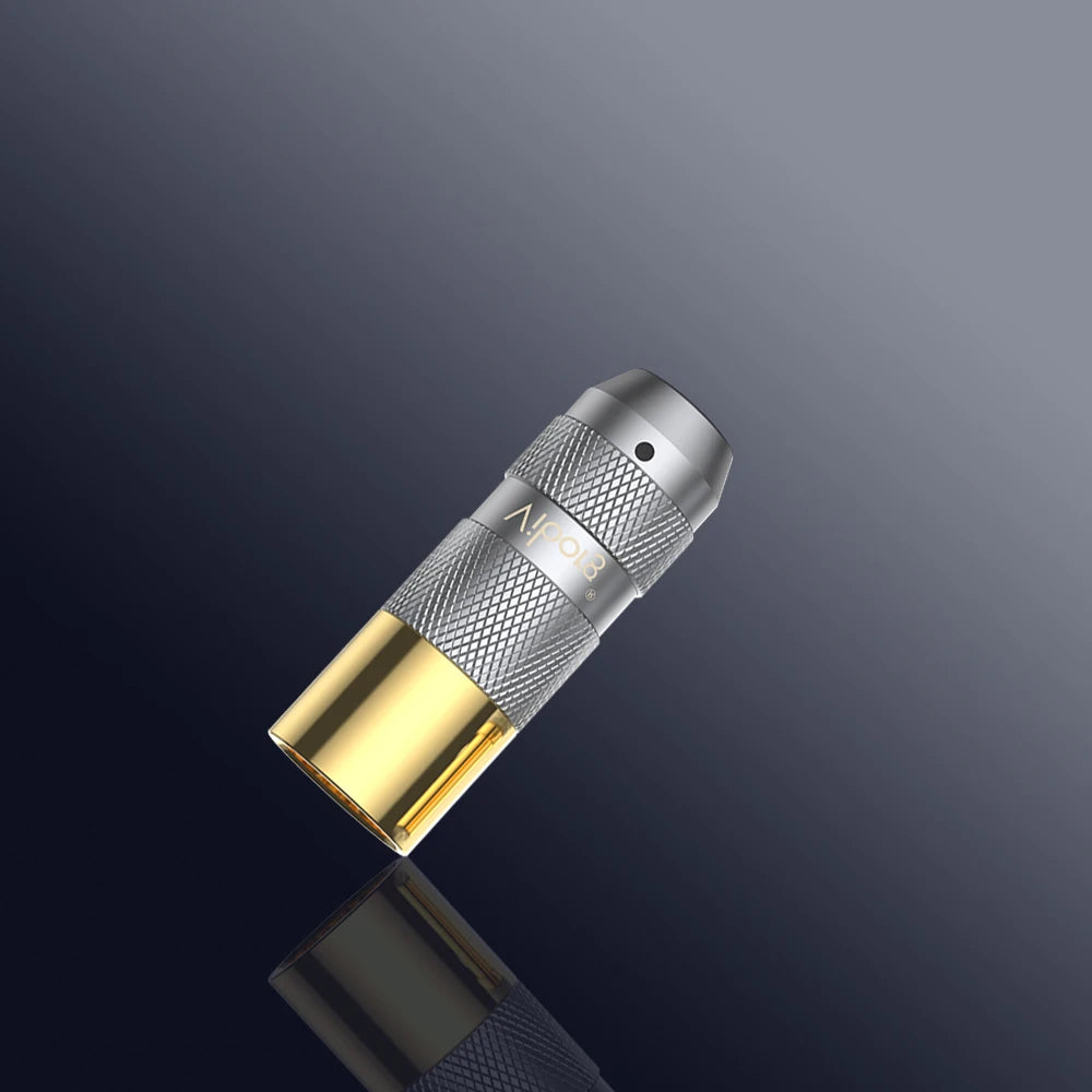 High Quality Viborg XF202G XM202G pure copper 24K Gold plated XLR male female Plug Hifi Audio Cable XLR Balance 3Pins Connector