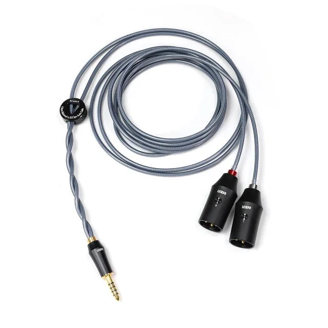 BC44XLR 4.4mm Balanced Input To XLR 3Pin Output Shielding Signal Cable Double Shielded Coaxial Structure