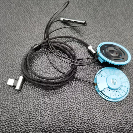 Type C Cable +Speaker Driver Kit for KOSS PP Portable Portapro Porta-Pro KSC75 KSC35 Replacement Sound Unit Wire With Mic Remote
