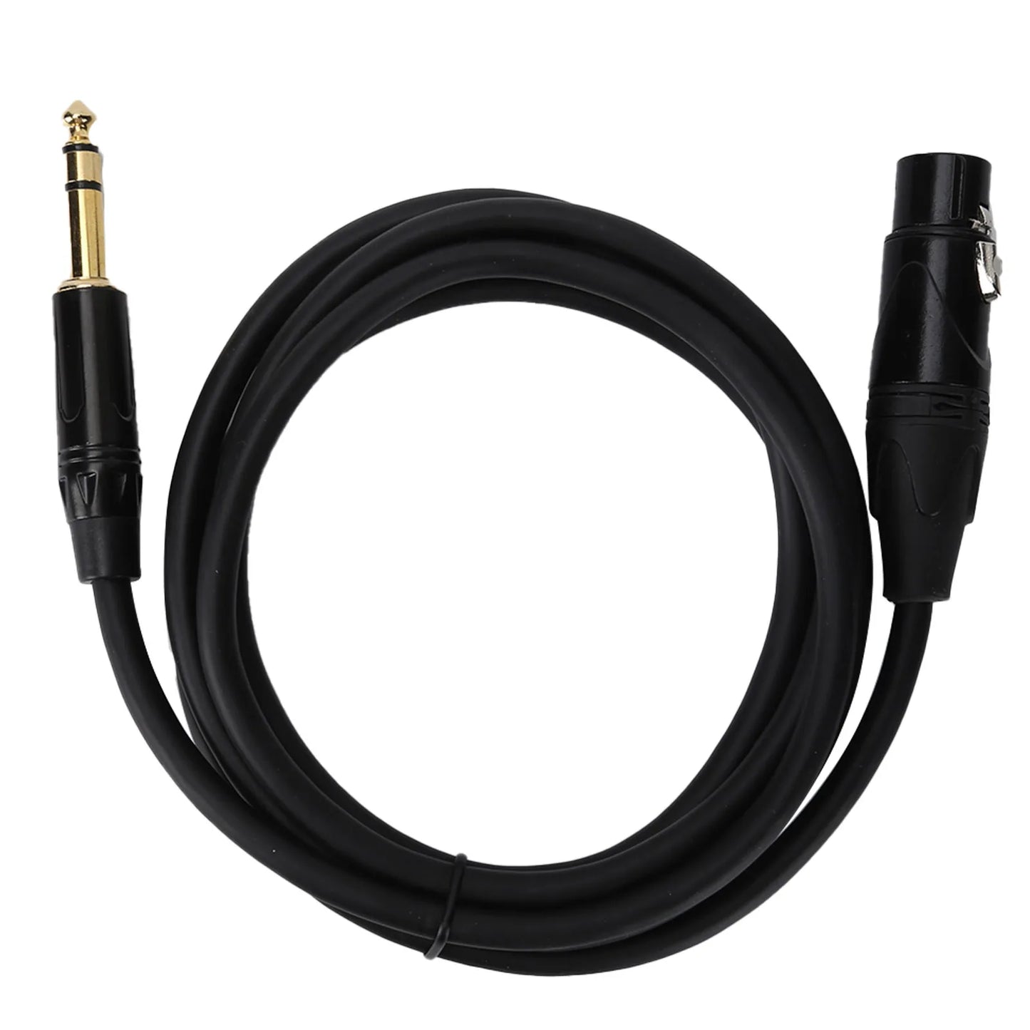 JORINDO XLR Female to 1/4in 6.35mm Jack Balanced Signal Interconnect Cable Microphone Cord XLR Patch Cable