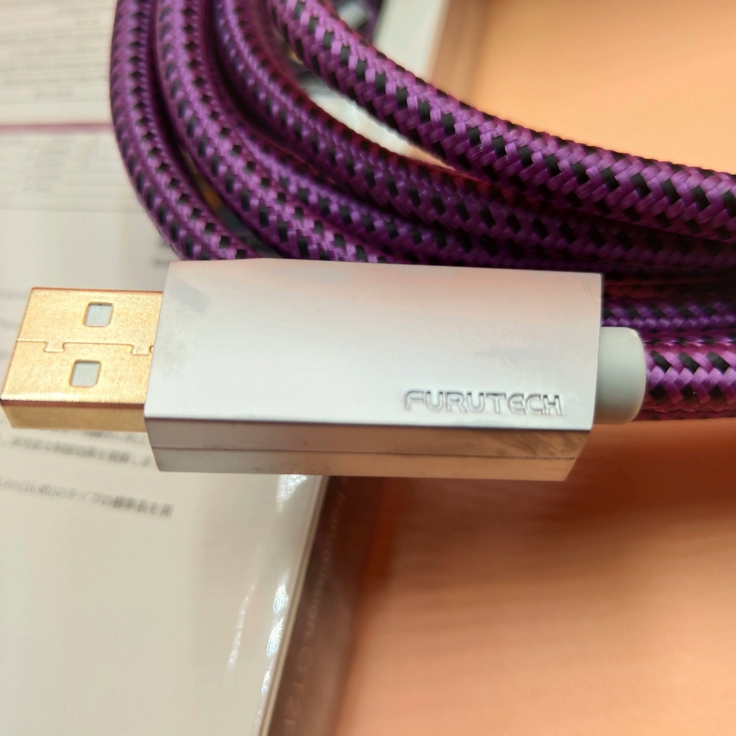 Shipping New original FURUTECH GT2Pro OCC Hi-Fi USB2.0Digital Audio Cable A-B Square Port Decoder DAC Data Cable MADE IN JAPAN
