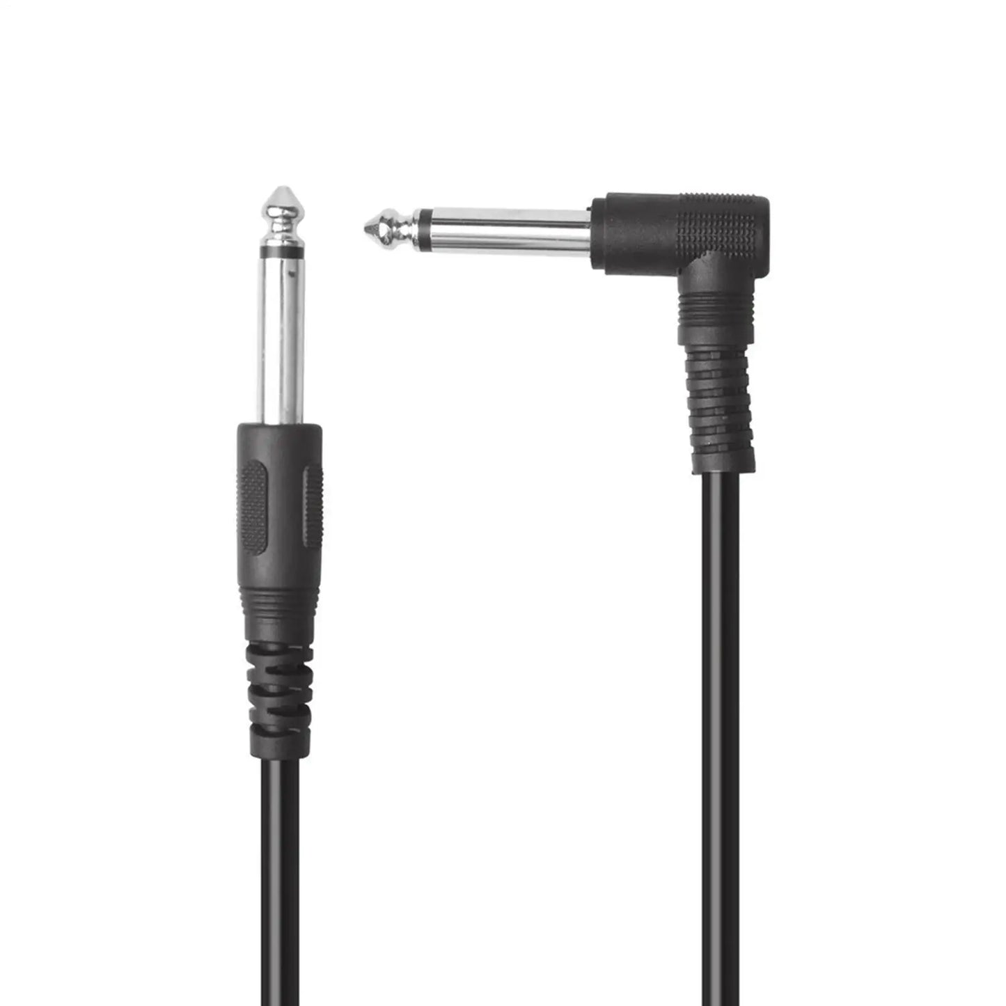 Instrument Cable 10 Ft Noise Reduction Head Jack Wire 6.35mm Head Amp Cord For Electric Guitar For Chord Instrument Speaker Drum