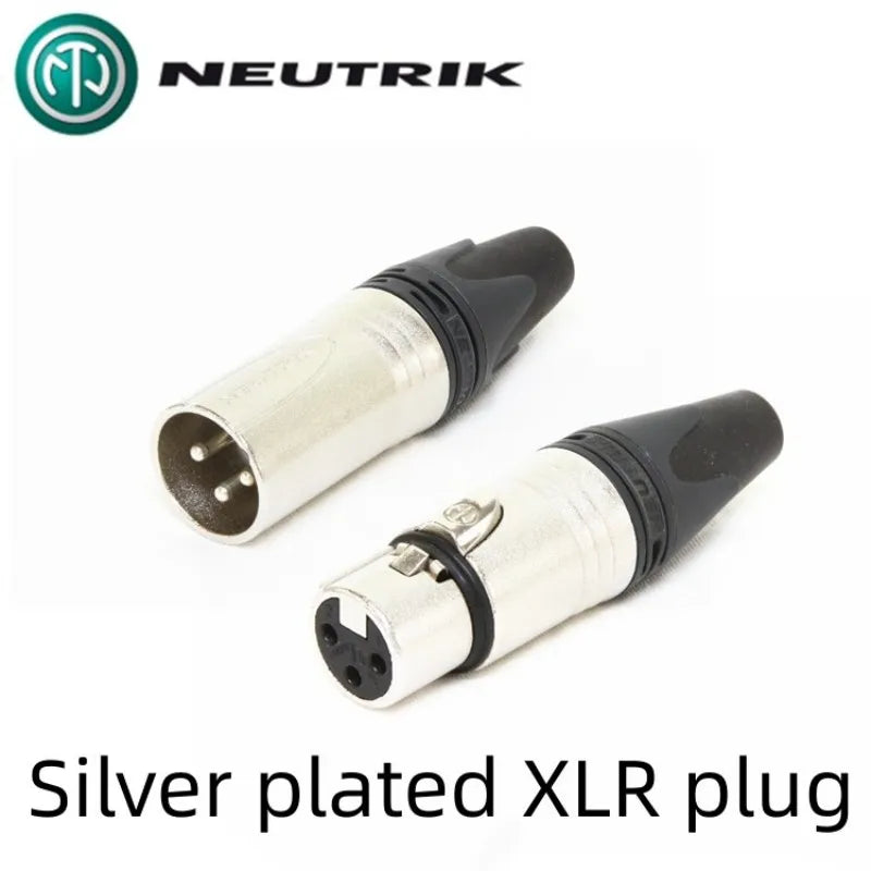 50PCS xlr plug connector 25PCS MXX Male or 25PCS 3FXX femelle Un ensemble 3 pin XLR Connecteur for DIY xlr cable