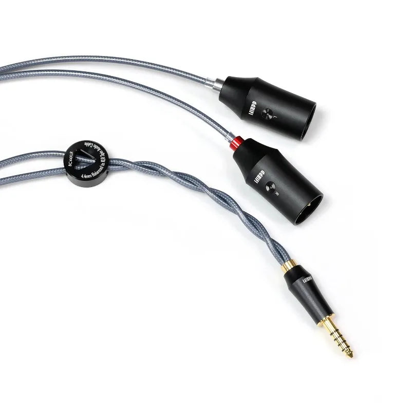 BC44XLR 4.4mm Balanced Input To XLR 3Pin Output Shielding Signal Cable Double Shielded Coaxial Structure