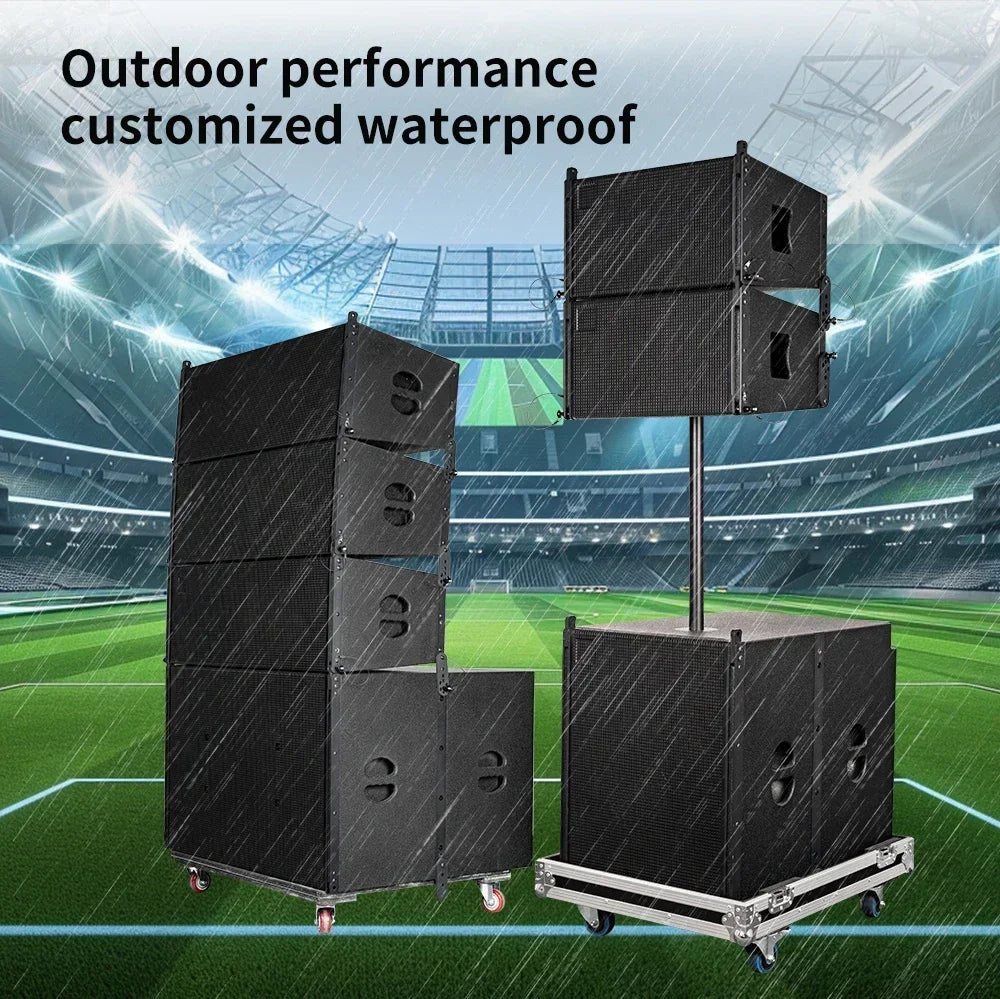 【Best-selling】Outdoor Concert Stage Active Line Array Speakers