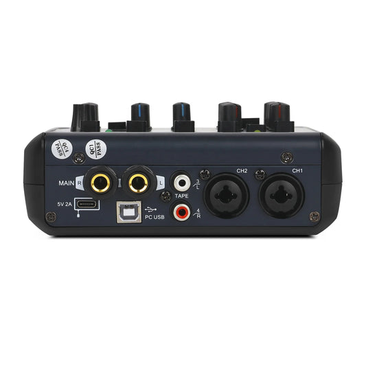 Xtuga UAX4.2 Spare Parts Small Dj Controller Digital Audio Mixer Console Mini Mixer De Audio Dj Controller for Home Live