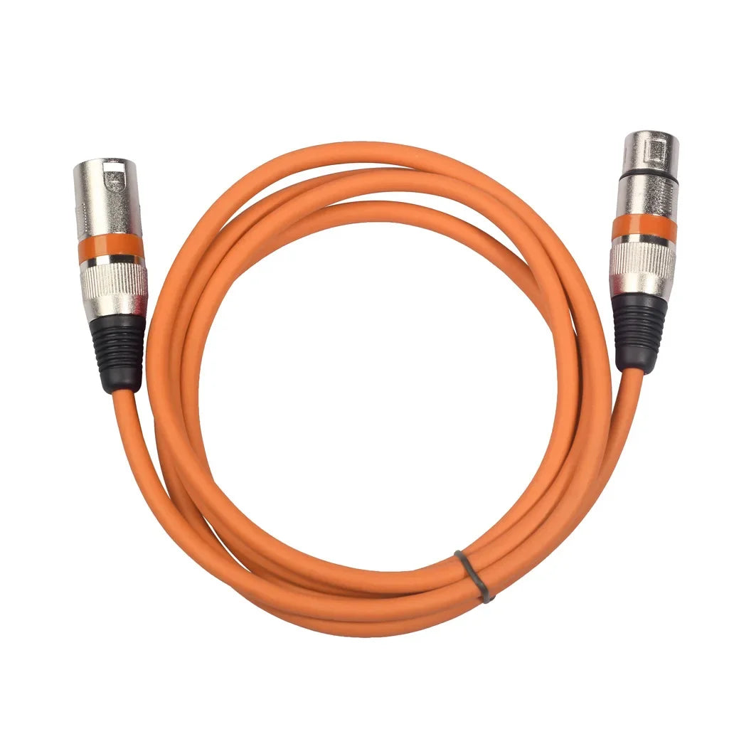 Microphone Sound Card with Canon Male To Female Mixing Console Microphone Color Large Three Core XLR Balanced Cable